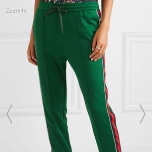 Gucci striped tech-jersey track pants
